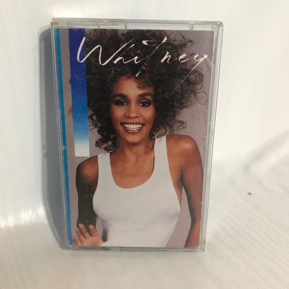 Whitney Houston Whitney Cassette Tape '87 Arista Records AC-8405 Fold out Insert